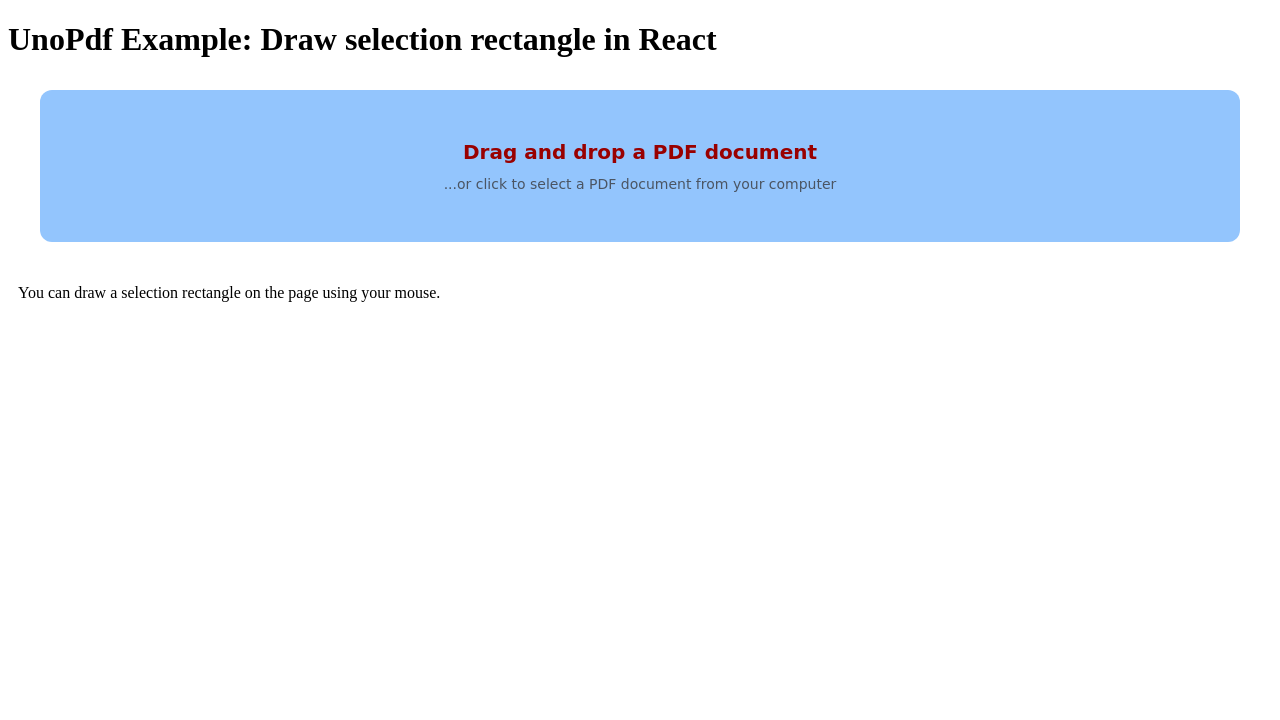 Screenshot op draw-selection-rectangle