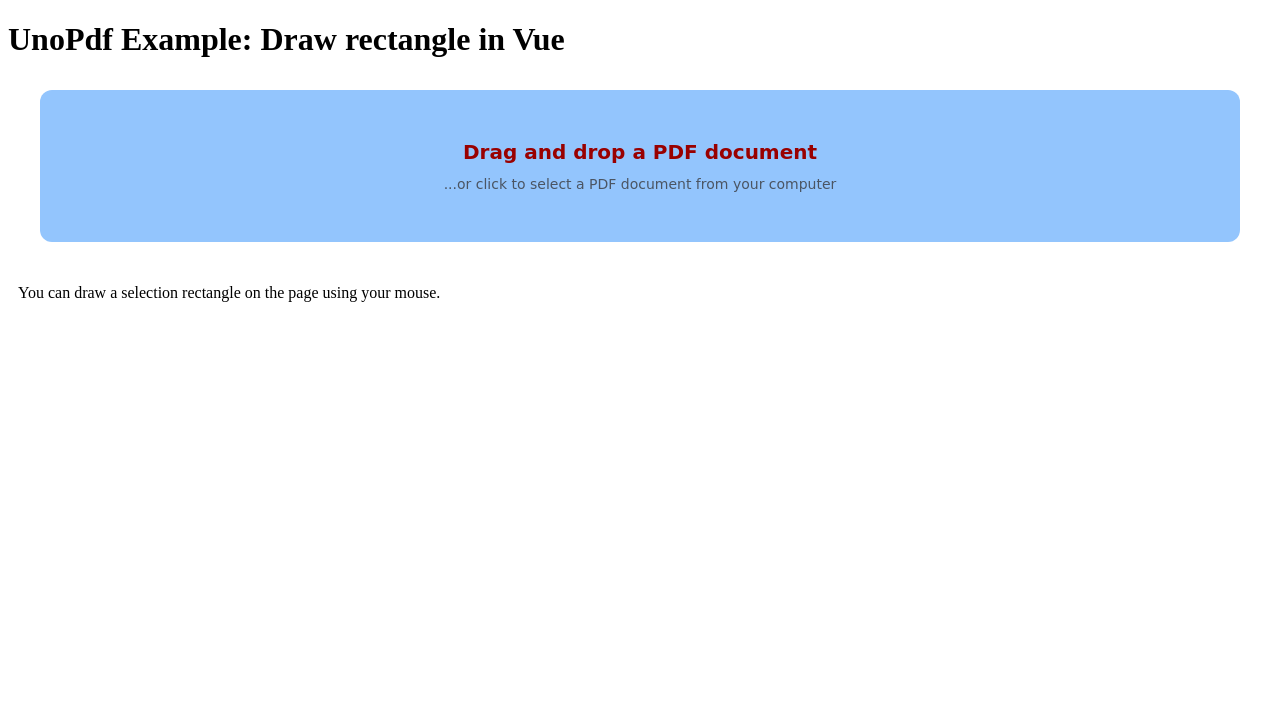 Screenshot op draw-selection-rectangle