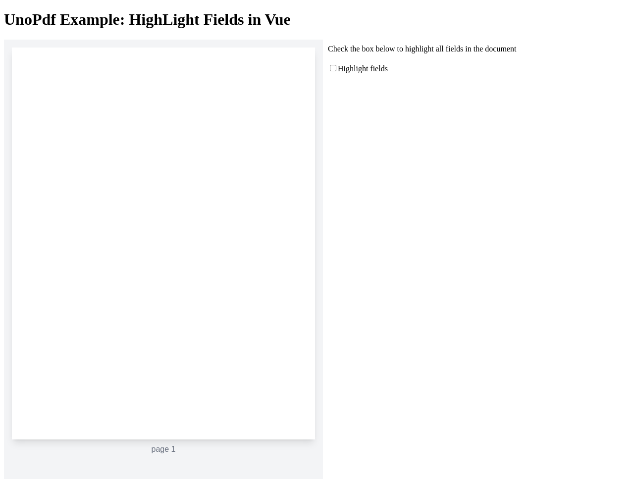 Screenshot op highlight-fields